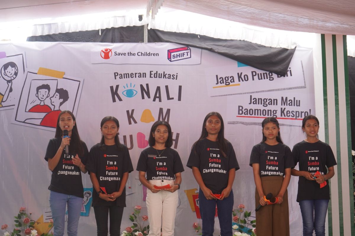 Save the Children gelar pameran cegah kekerasan anak di Sumba Barat