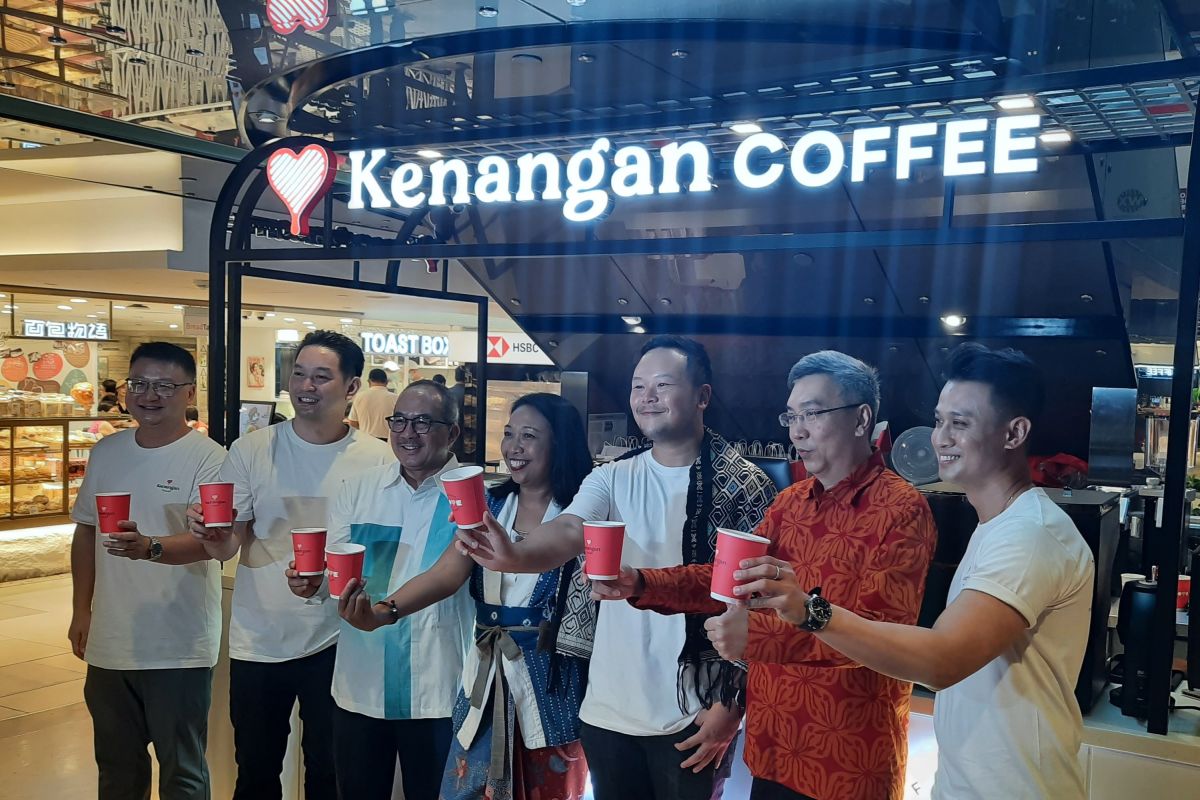 Kopi Kenangan buka gerai di Singapura