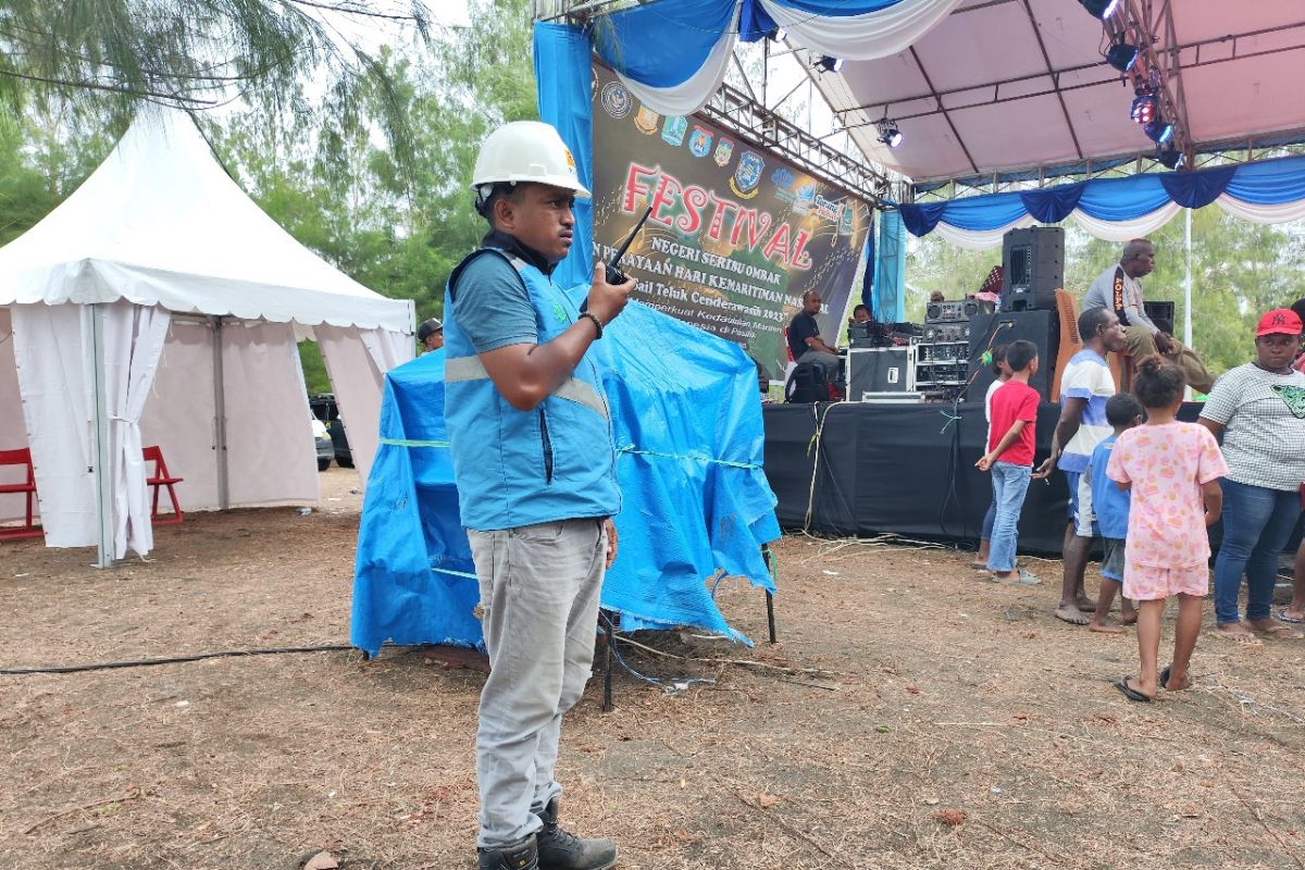 PLN Papua sukses hadirkan listrik tanpa kedip di Festival 1.000 Ombak