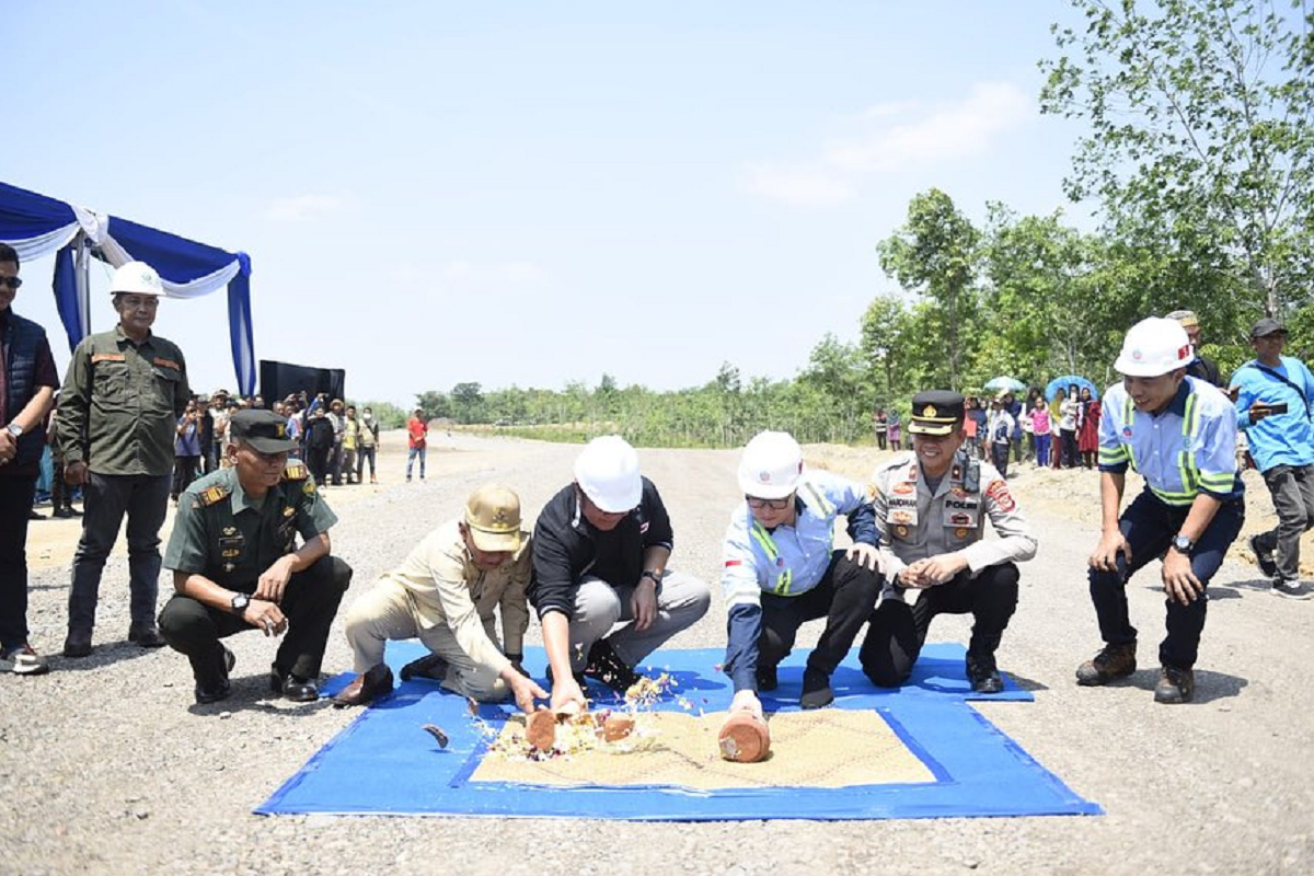 Perusahaan tambang di PALI bangun jalan khusus angkutan batubara