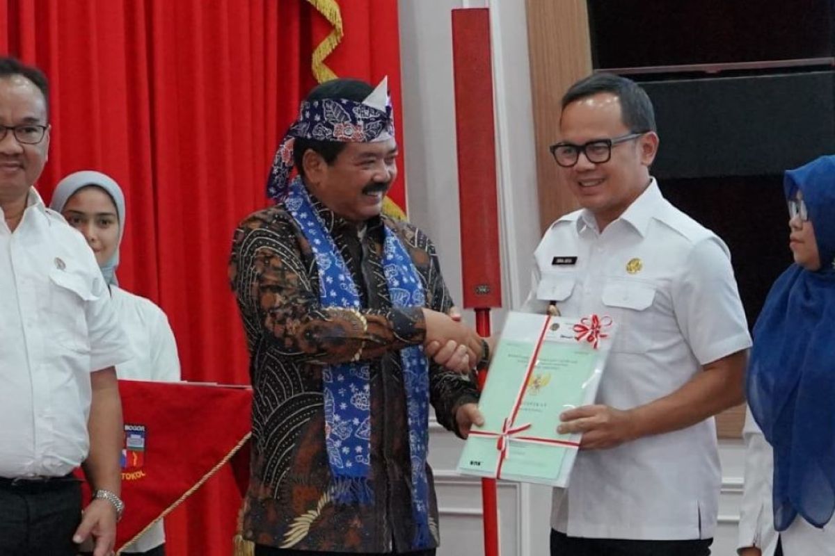 Kementerian ATR/BPN menetapkan Kota Bogor sebagai Kota Lengkap