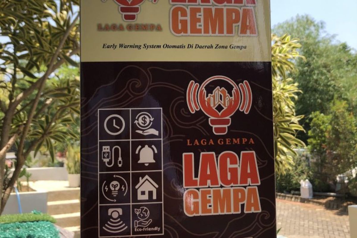 Mahasiswa Universitas Brawijaya buat lampu penanda gempa bumi