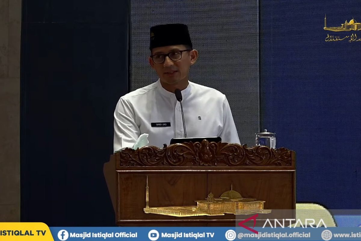 Menparekraf Sandiaga ingatkan pebisnis tentang etika bisnis Rasulullah SAW