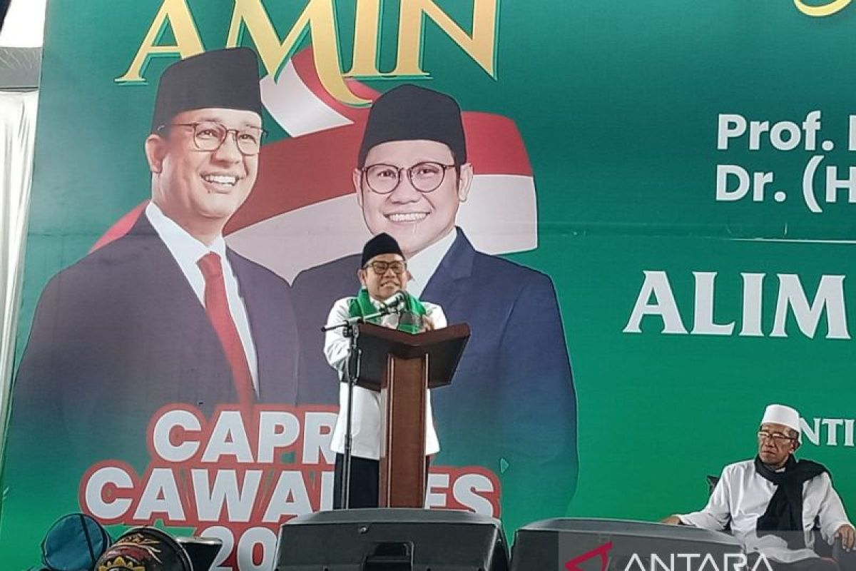 Muhaimin optimistis pasangan AMIN bisa menang di "Tapal Kuda" Jatim