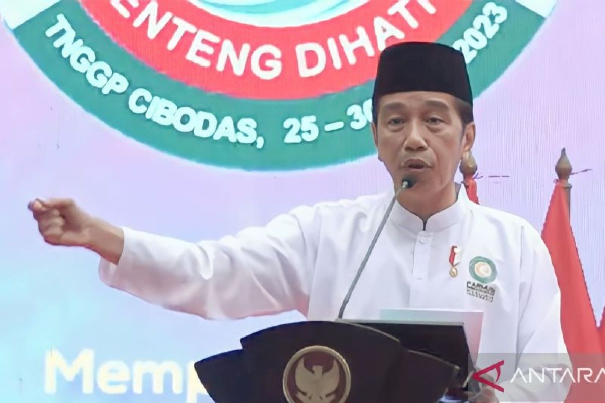 Jokowi: Kehidupan Nabi Muhammad SAW suri teladan bagi umat