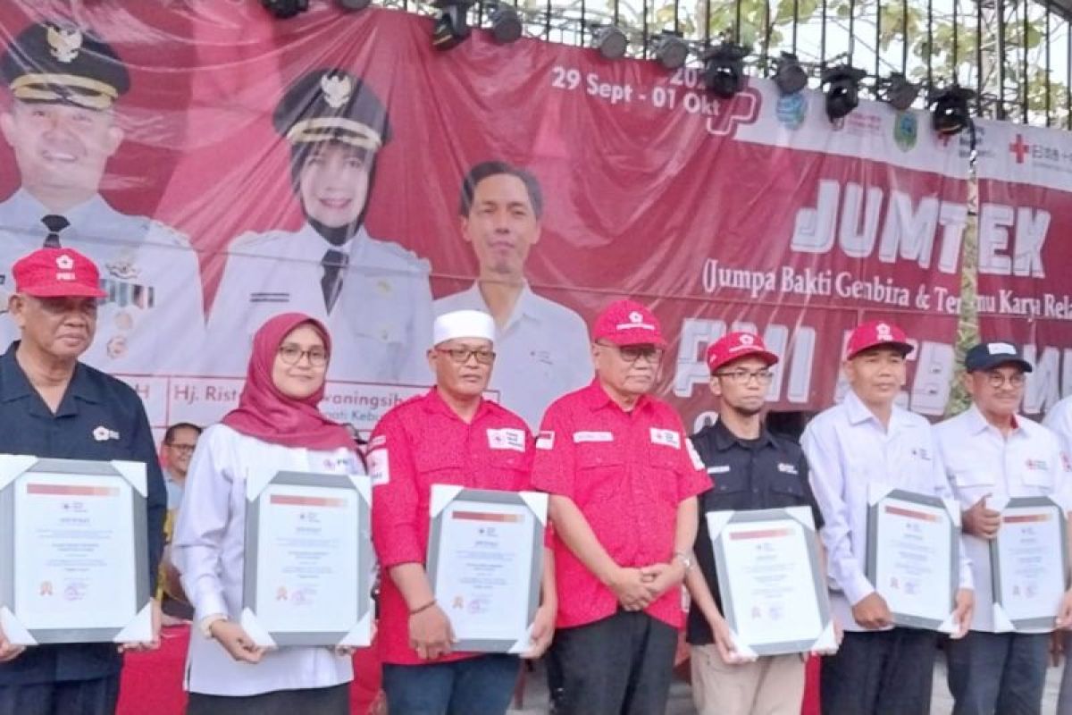 Tujuh PMI daerah ditunjuk jadi pusat keunggulan pembinaan PMR