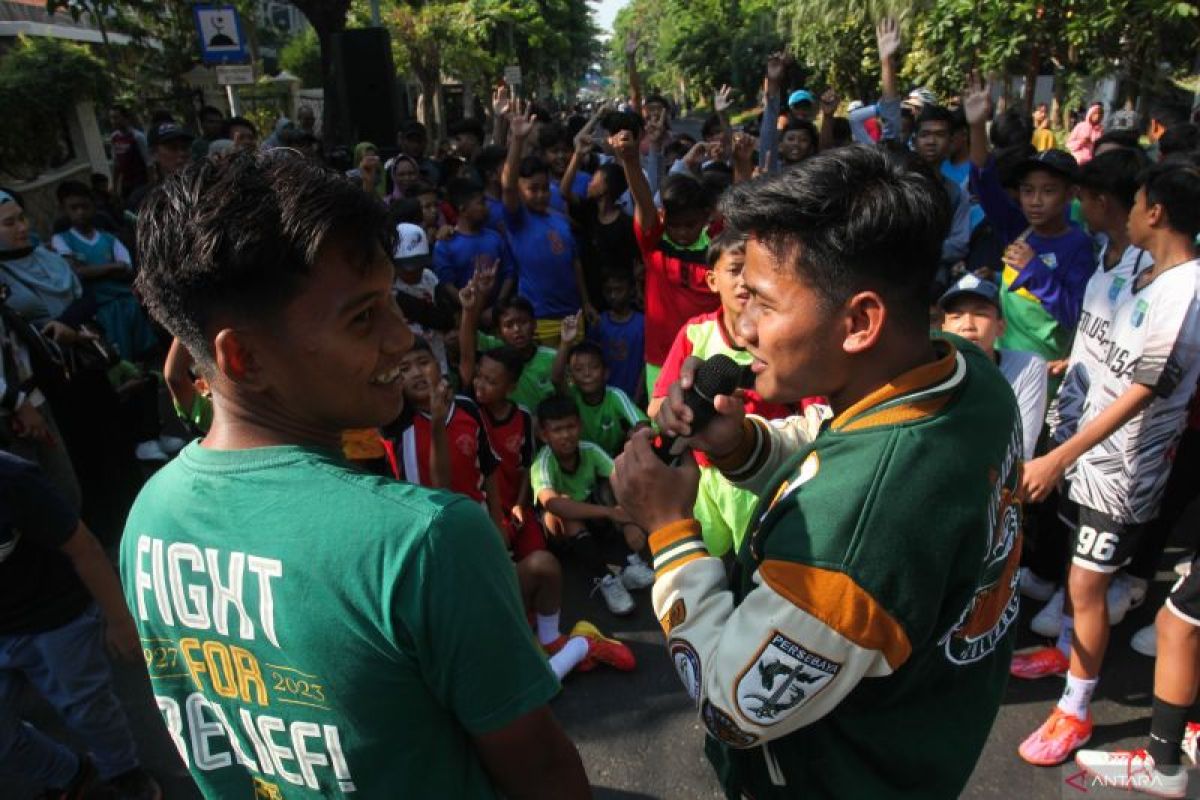 Uji coba pertandingan, Timnas Indonesia U-20 unggul 1-0 Thailand U-20 di babak pertama