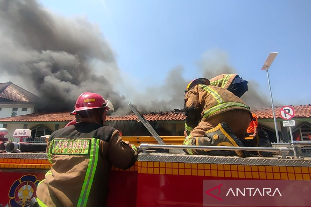 RSUD dr Slamet Garut terbakar