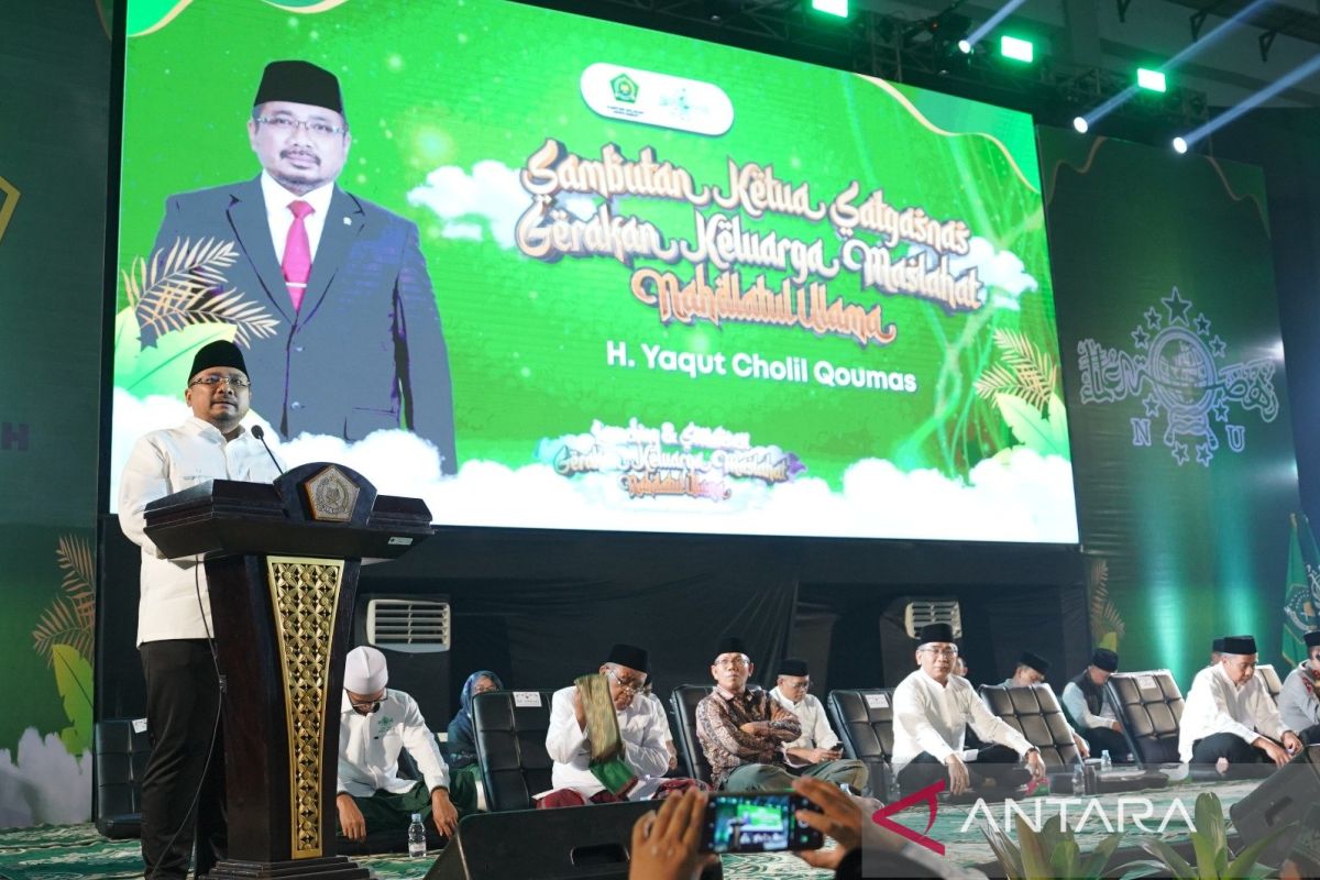 Menag Yaqut  Cholil tegaskan peran penting keluarga dalam peradaban