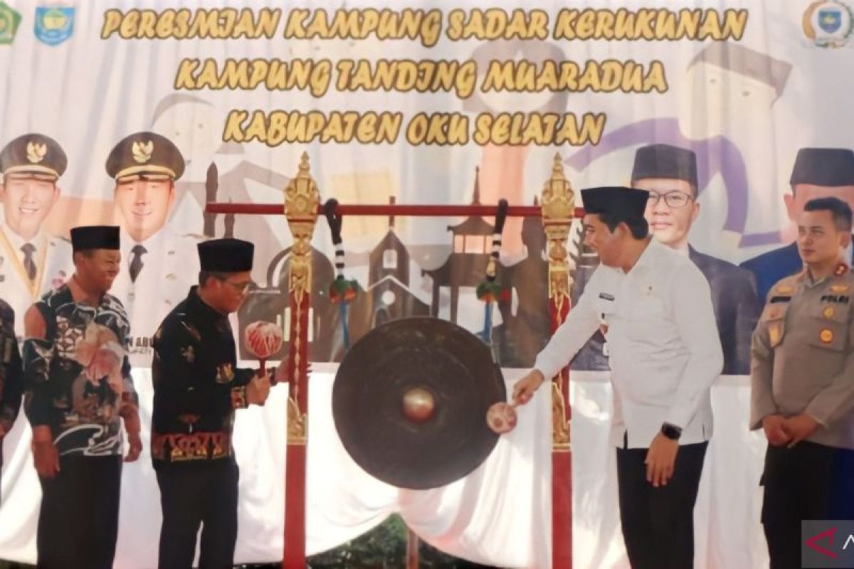 Kampung Tanding OKU Selatan dijadikan  Kampung Sadar Kerukunan