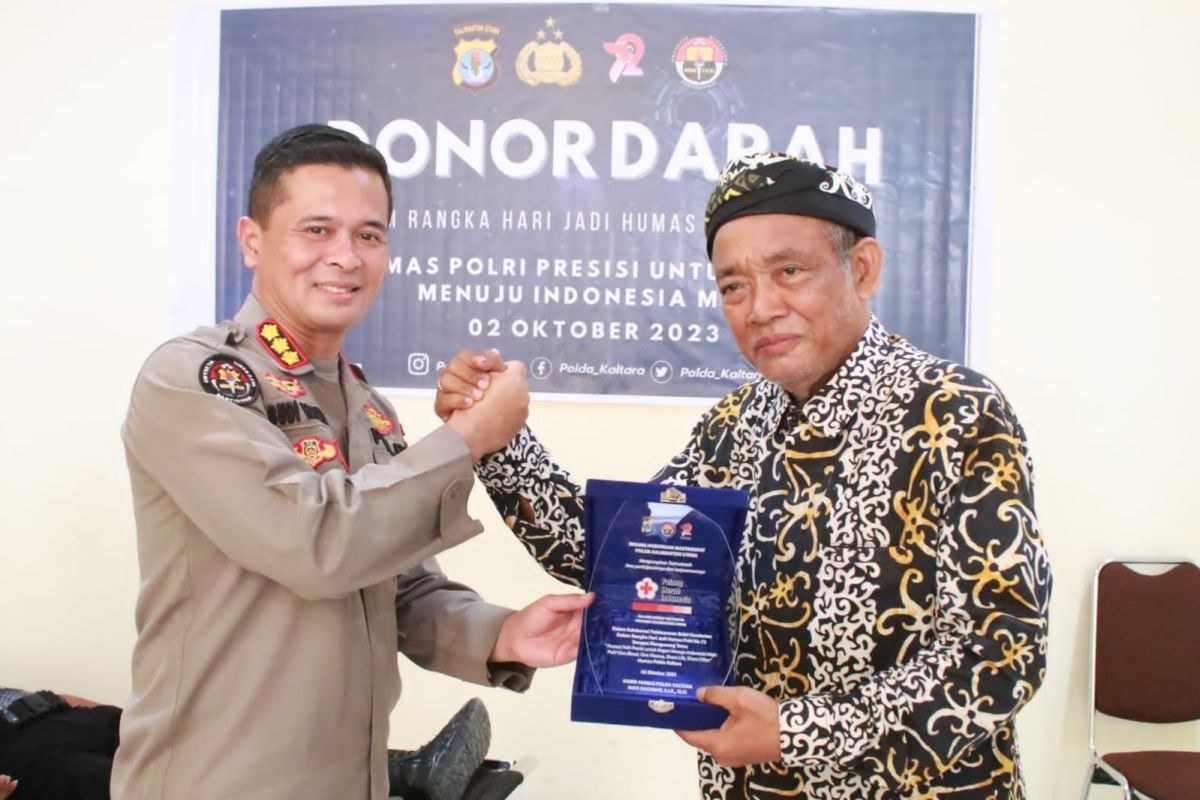 Peringatan HUT Humas Polri 2023, Polda Kaltara laksanakan donor darah