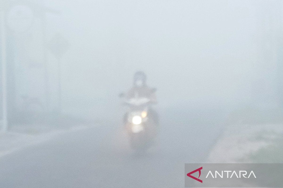 Kabut asap di Sampit parah, jarak pandang kurang dari 10 meter