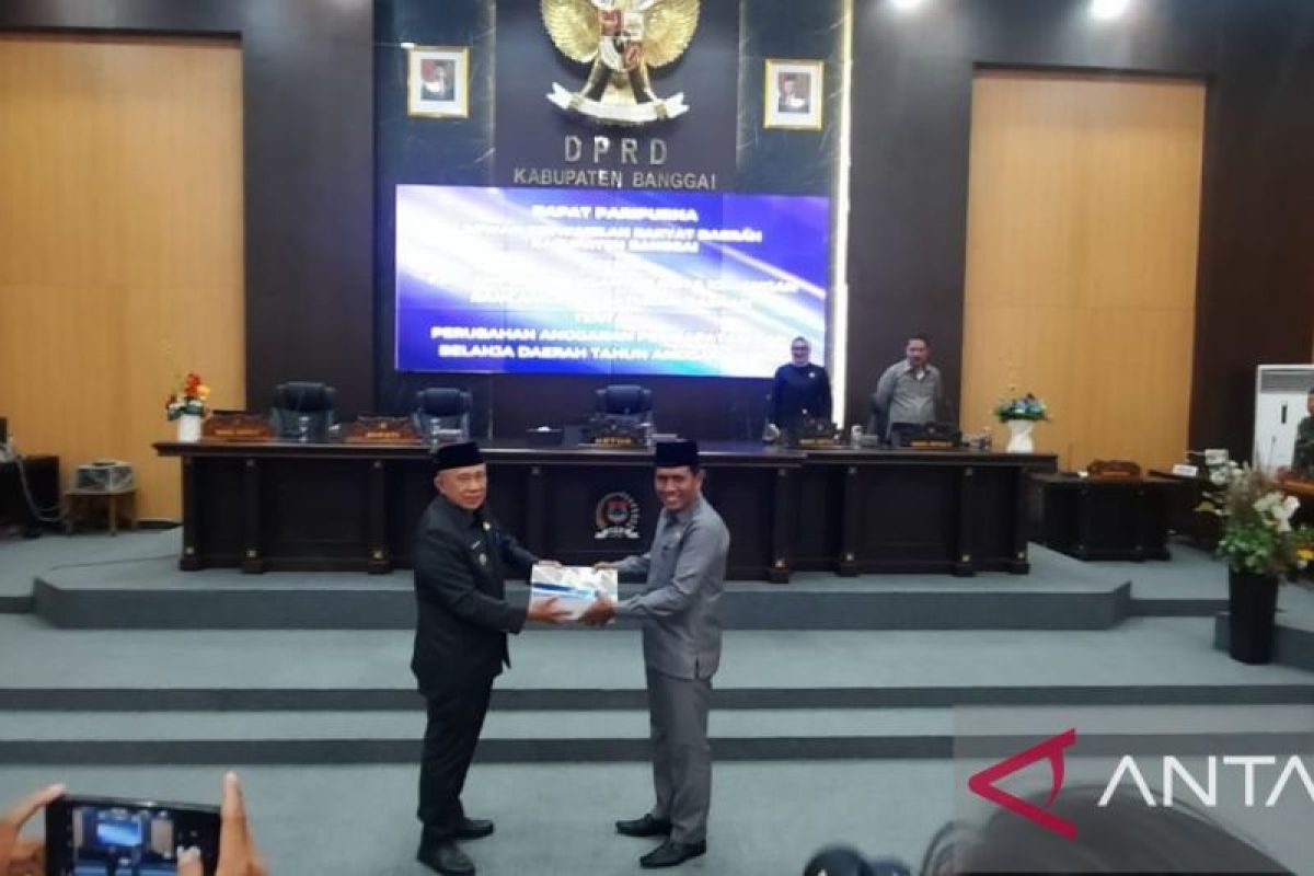 Daftar pendapatan dan belanja APBD Perubahan 2023 Kabupaten Banggai