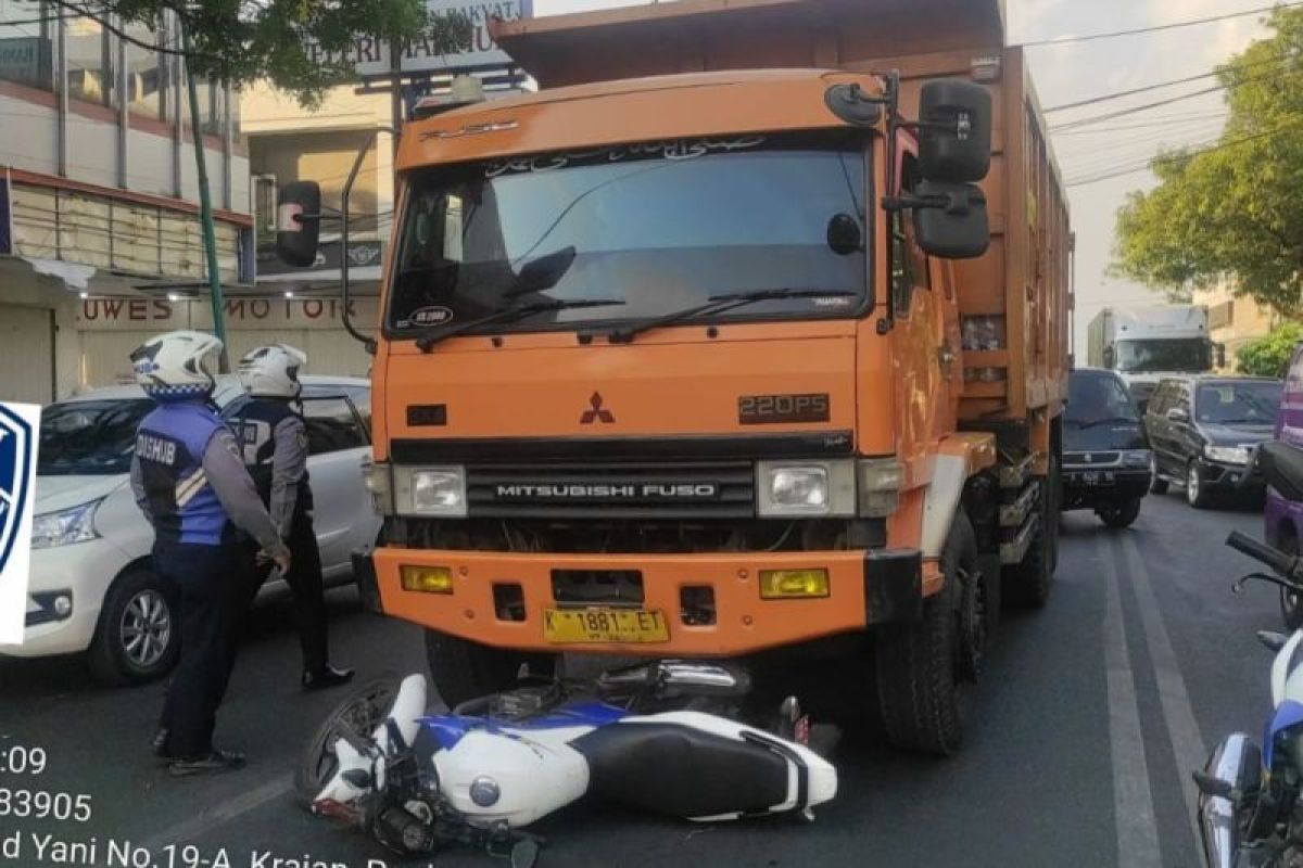 Dishub Kudus laporkan pengemudi truk yang menabrak petugas