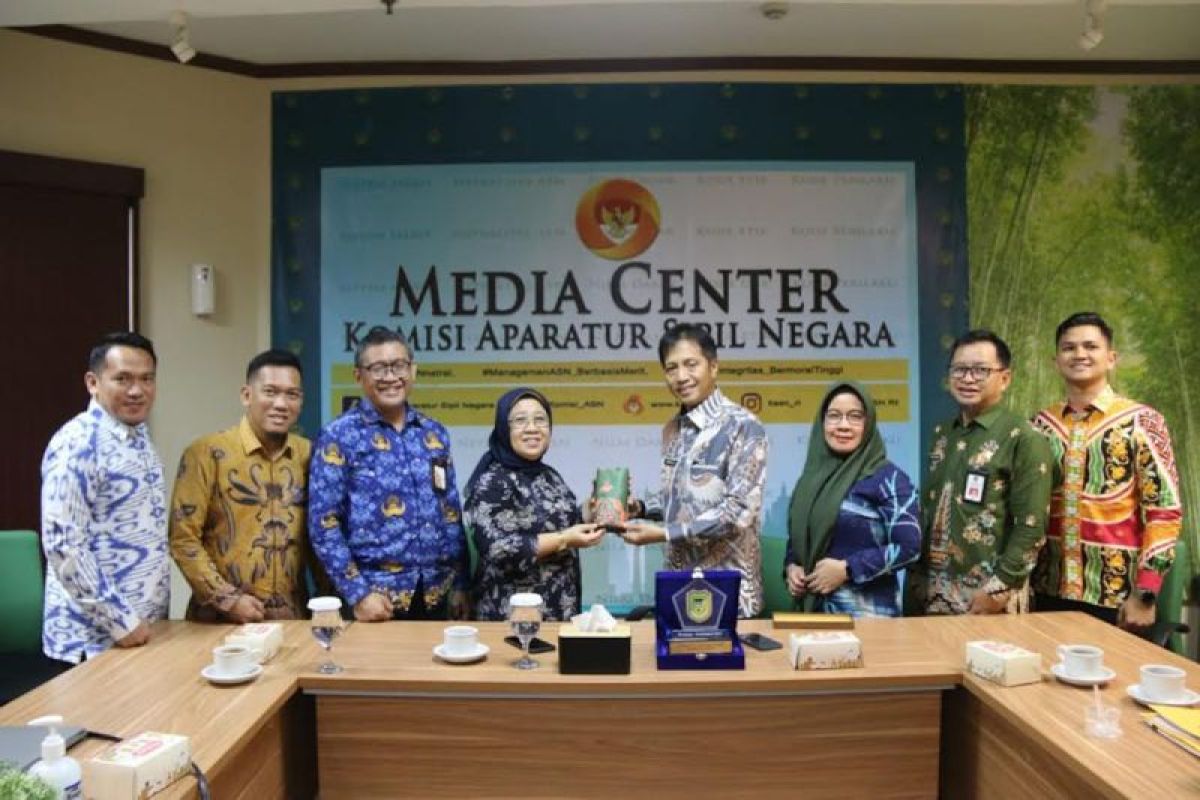 Pj Bupati Barut koordinasikan sistem merit ASN ke KASN RI