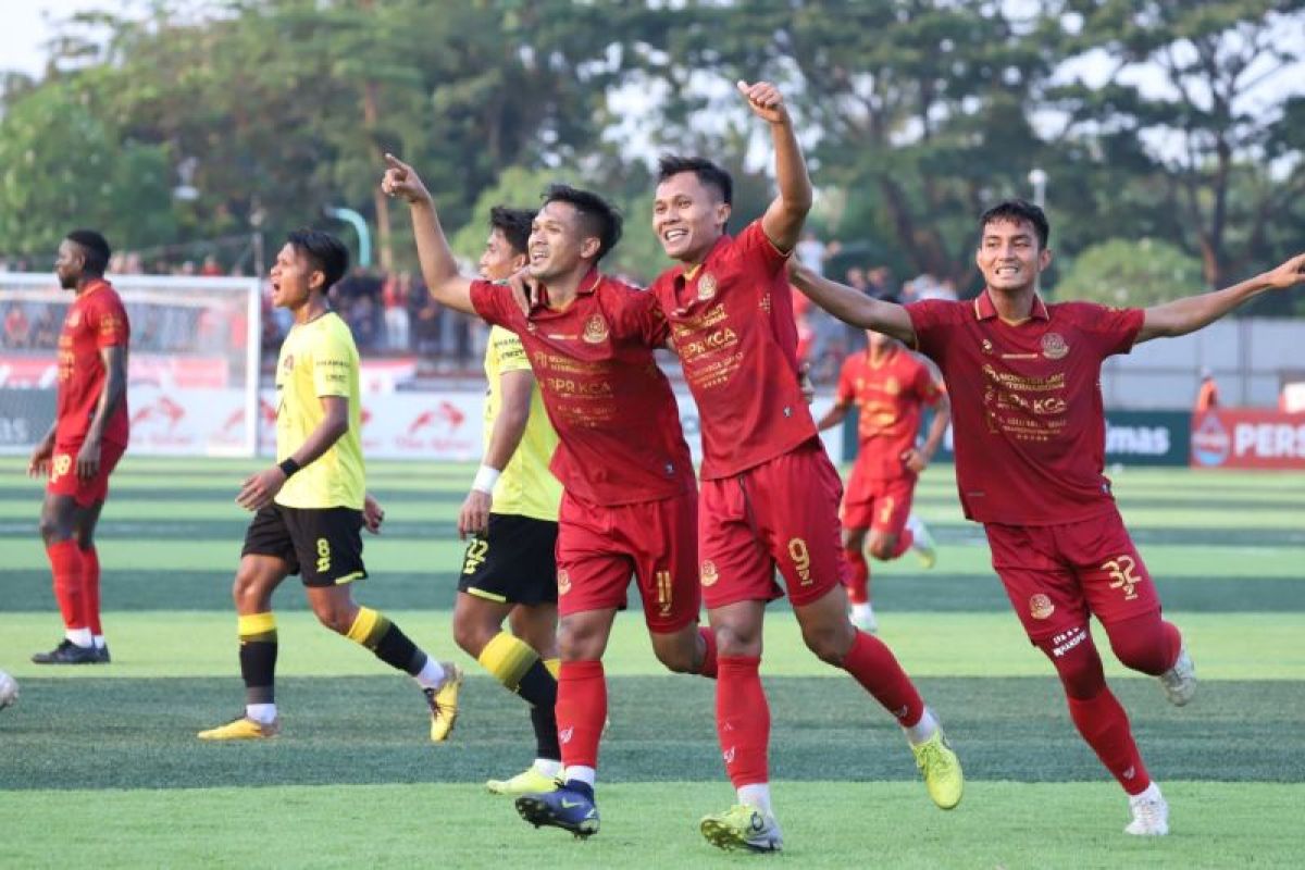 Persipa Pati menang 3-0 lawan Persekat Tegal di  kandang