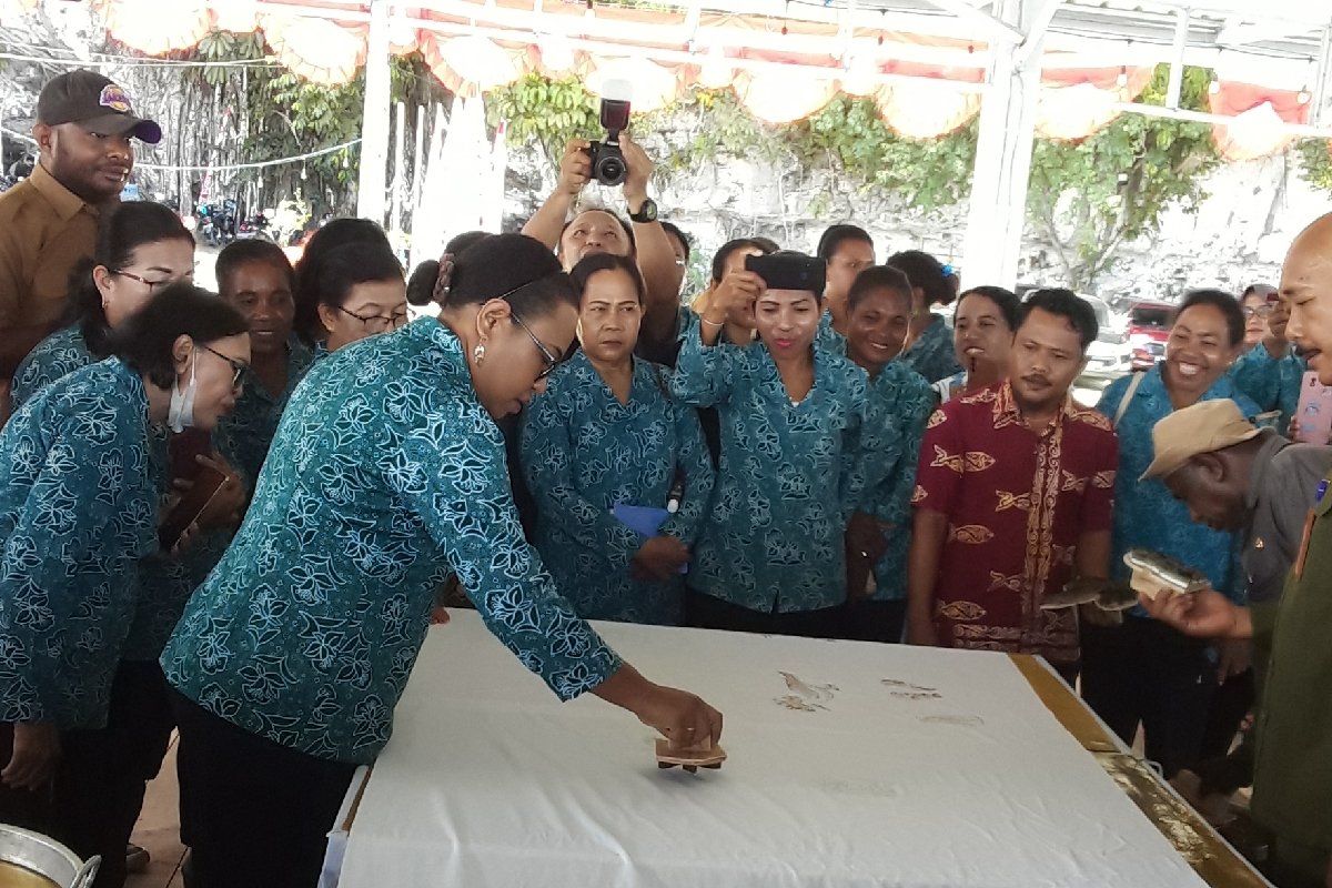 TP PKK inisiasi ciptakan karya batik bermotifkan khas Biak