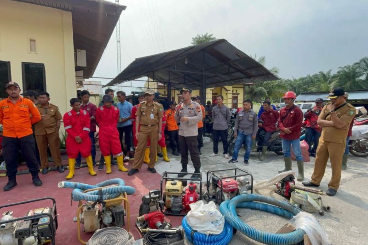 Polsek Siak Kecil berkomitmen wilayahnya bebas karhutla