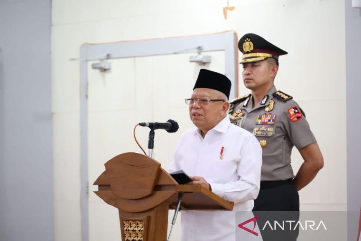 Wapres sampaikan tiga pesan kembangkan potensi syariah di daerah