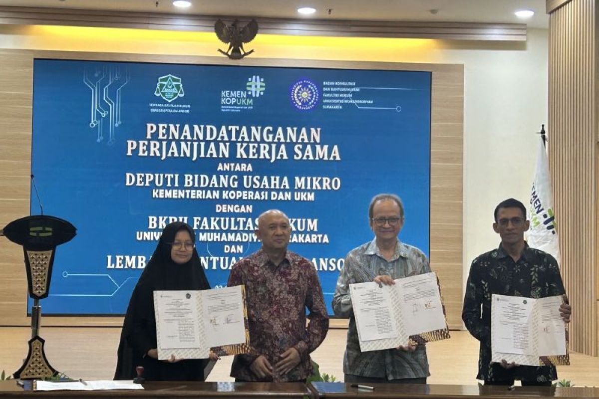 KemenKop membuat UMK sadar hukum lewat aplikasi bantuan hukum