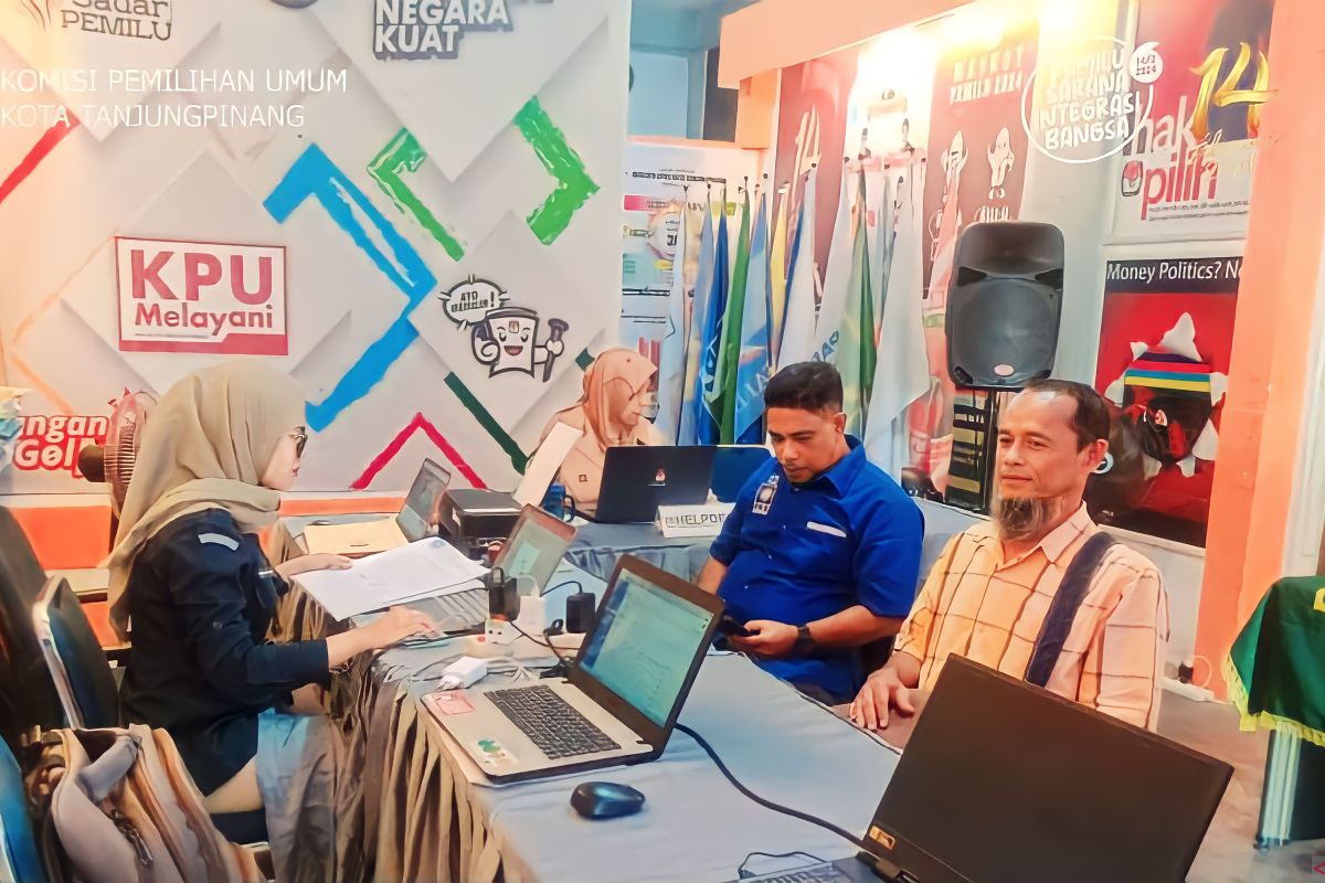 KPU Tanjungpinang  sebut 11 partai politik ajukan perubahan rancangan DCT