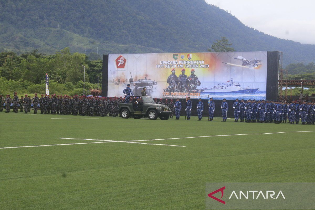 Panglima Yudo Margono: TNI menjadi garda terakhir NKRI selama 78 tahun