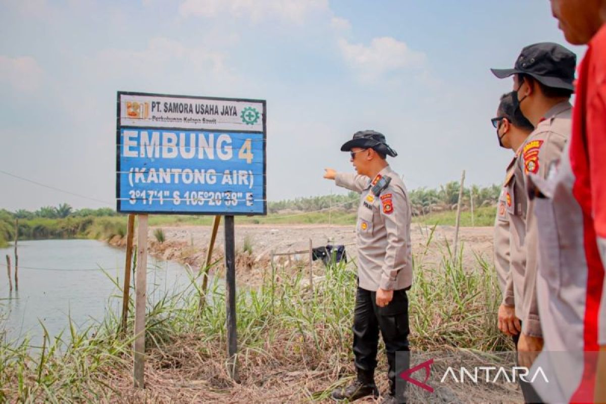 Kapolda Sumsel minta perusahaan bantu revitalisasi embung air