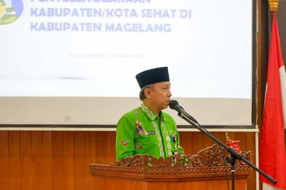 Magelang komitmen jadi kabupaten sehat