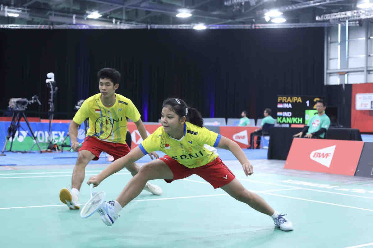 Bulu Tangkis - Lima wakil Garuda Muda lolos ke perempat final kejuaraan dunia BWF