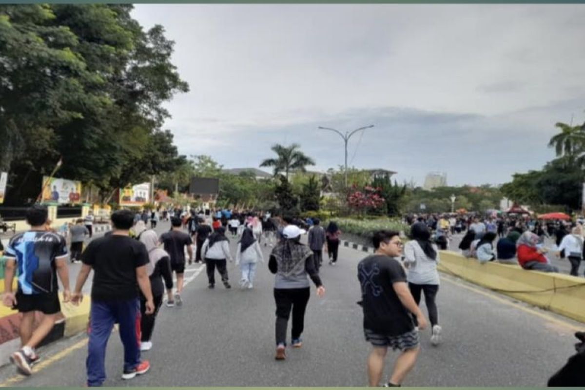 Hari bebas berkendaraan di Pekanbaru dihentikan sementara