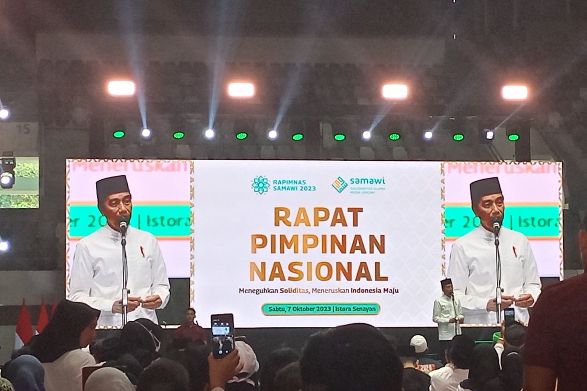 Jokowi terus wanti-wanti hindari perpecahan dalam pemilu