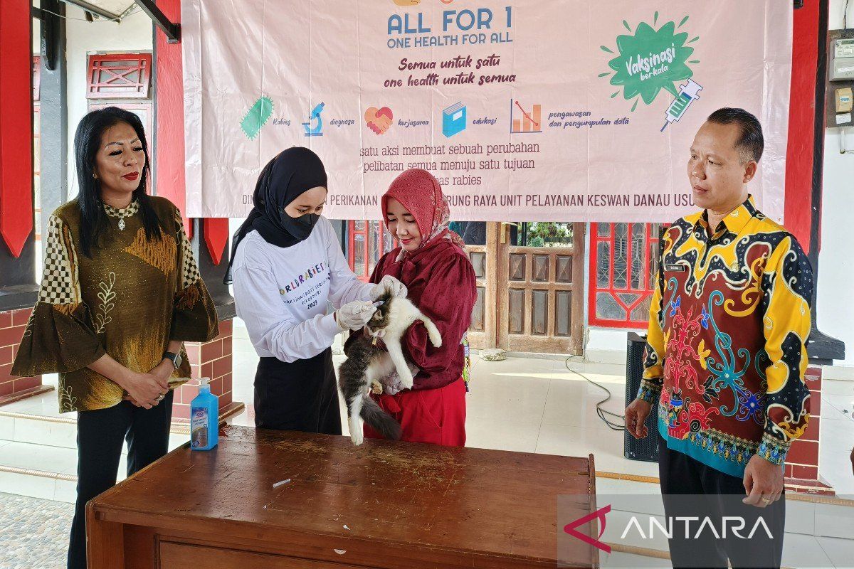 Peringati Hari Rabies Sedunia, Pemkab Murung Raya gelar vaksinasi massal