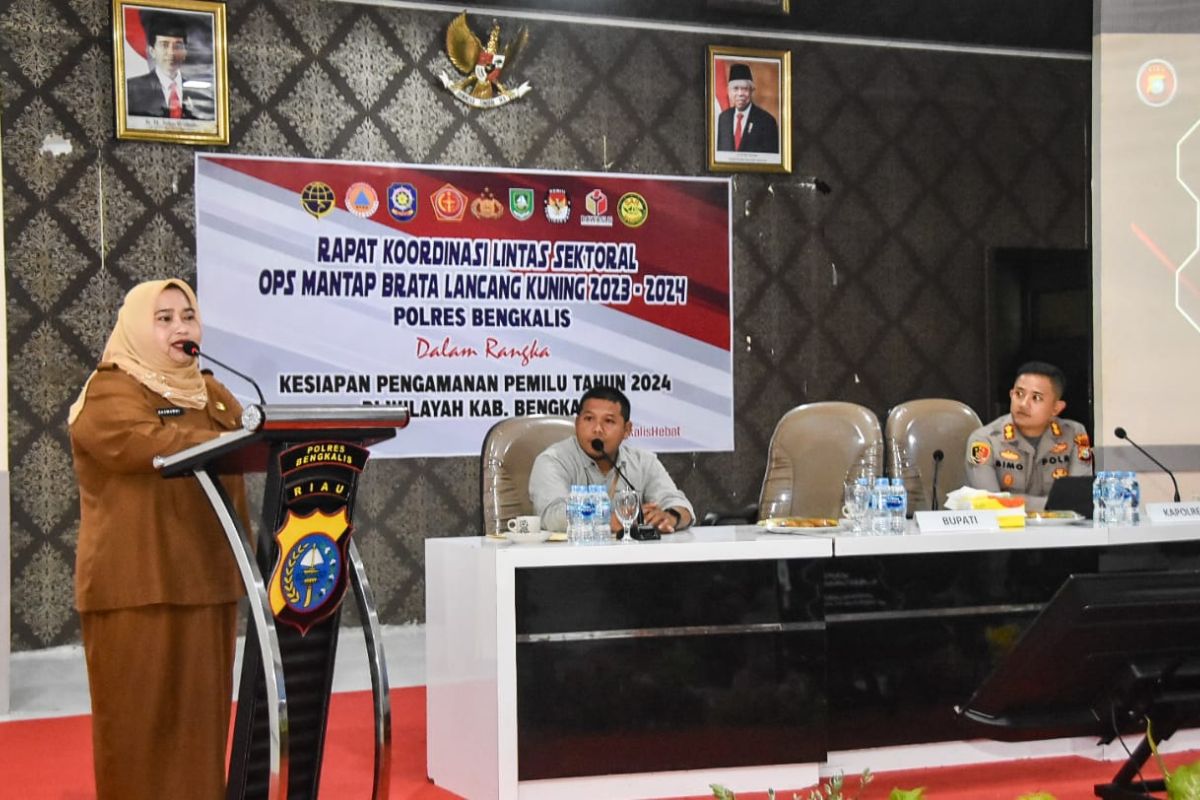 Hadir di rakor Pemilu, ini harapan Bupati Bengkalis