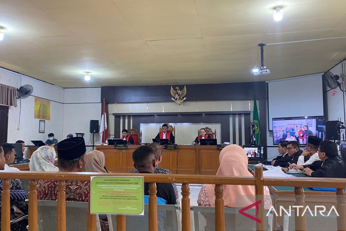 Sidang lanjutan, OPD Meranti serahkan uang puluhan juta atas perintah Muhammad Adil