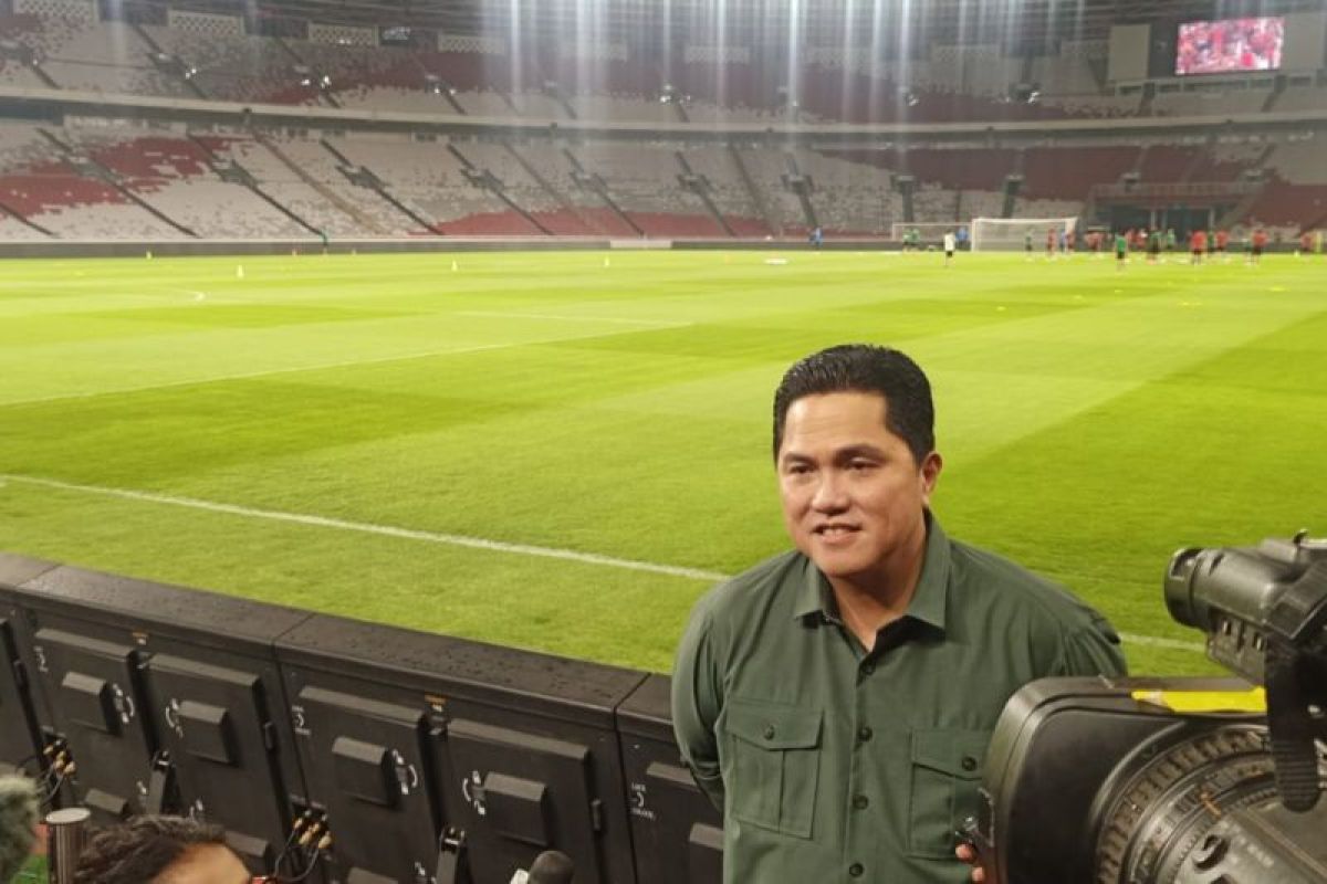 Ketum PSSI Erick Thohir sebut Indonesia siap tempur lawan Irak, Vietnam, dan Filipina