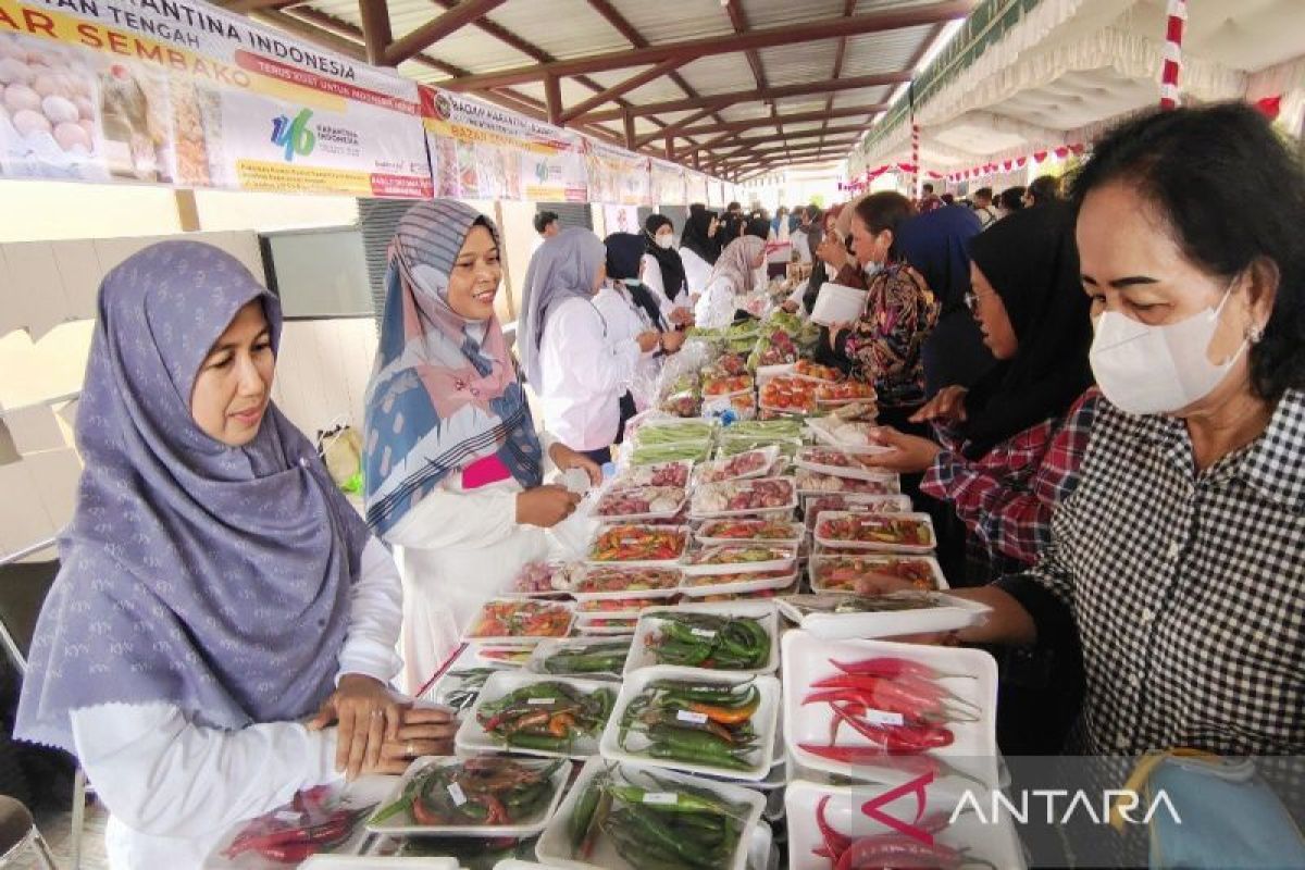 Badan Karantina sediakan akses pangan murah bagi warga Palangka Raya