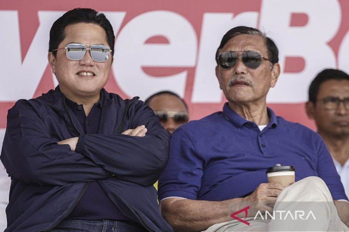 Erick Thohir akan turut emban semua jabatan Luhut di pemerintahan