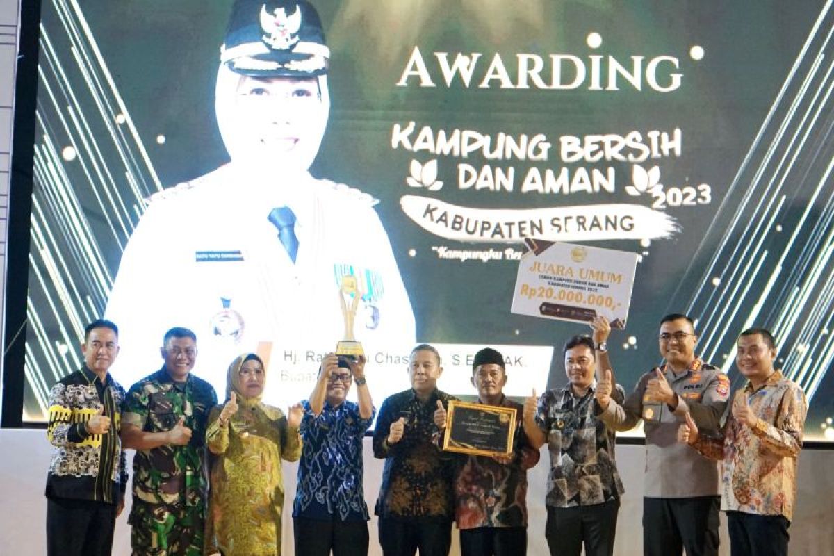 Serang Banten menggelar Lomba Kampung Bersih dan Aman