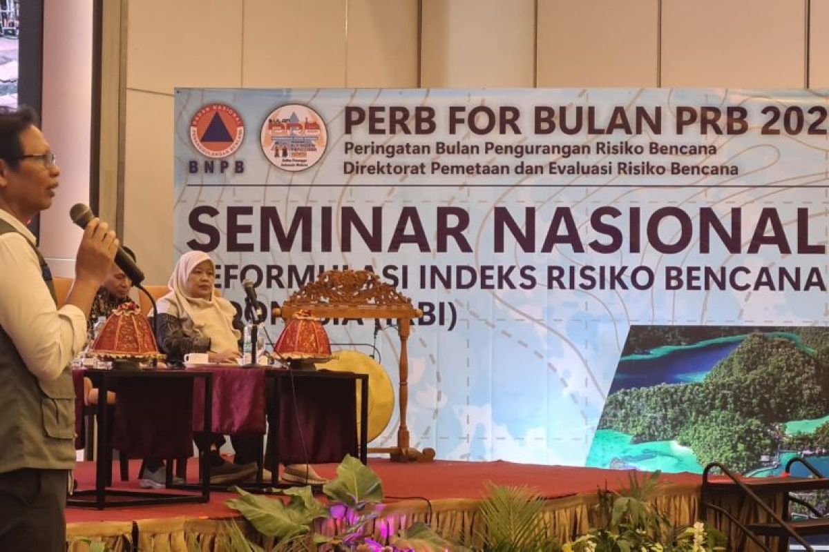 Di Kendari, seminar nasional BNPB bahas reformulasi IRBI ukur upaya PRB