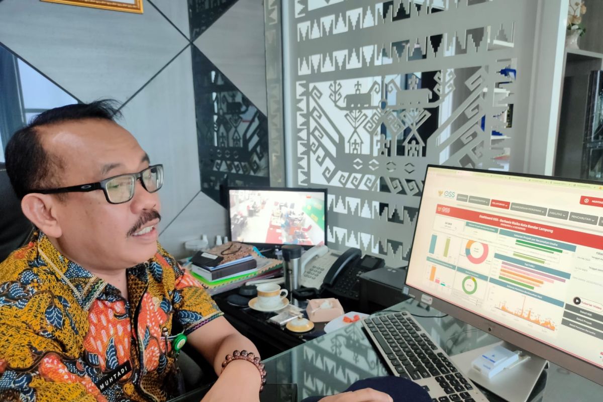 Sejak 2021 Pemkot Bandarlampung sudah terbitkan 24.863 NIB