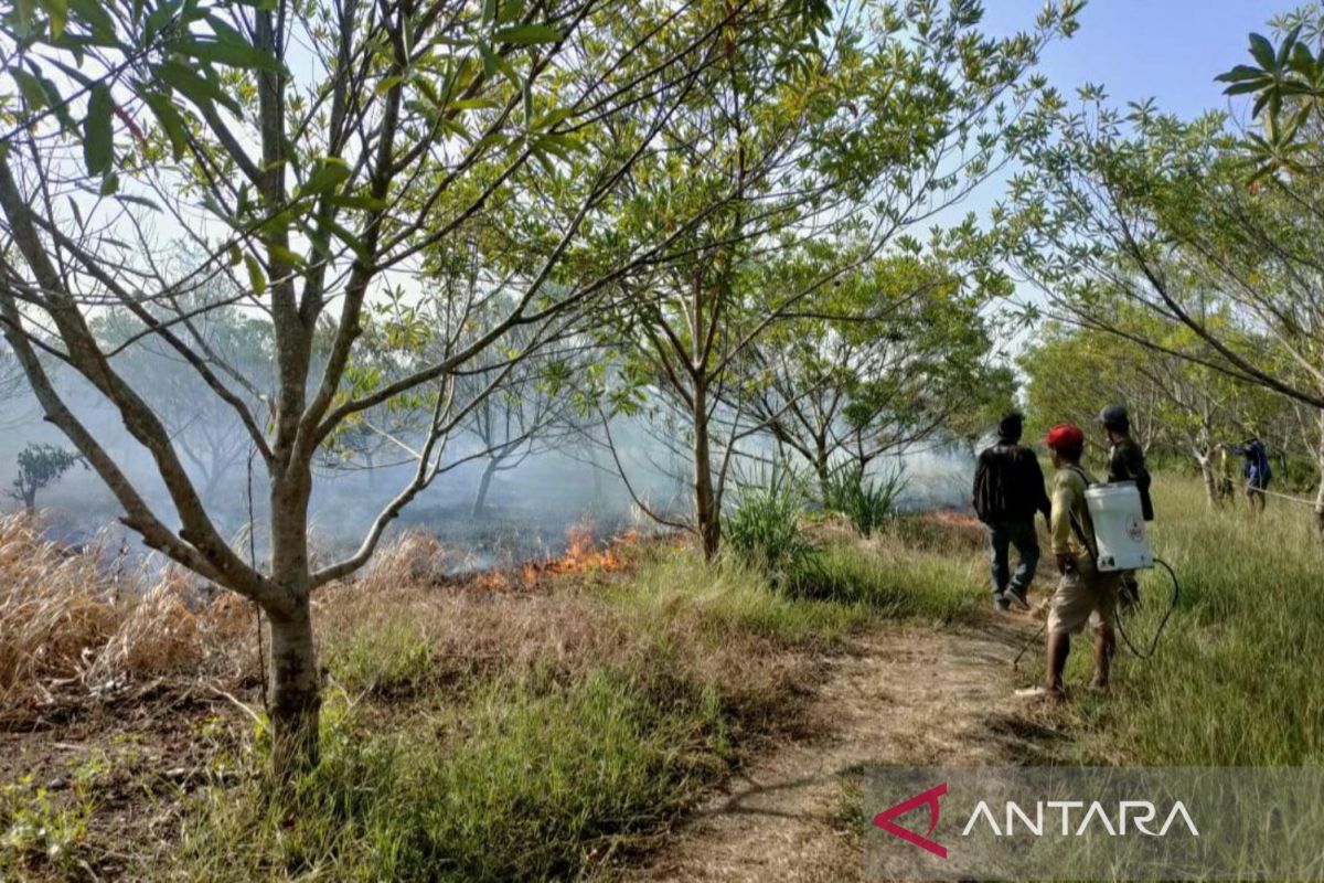 Satu unit pabrik gula terbakar  di Cilacap