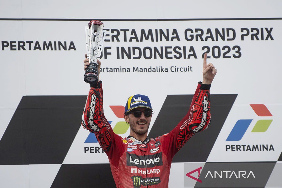 Juara dunia MotoGP Bagnaia refleksikan perjalanan tahun 2023 lewat dokumenter pendek