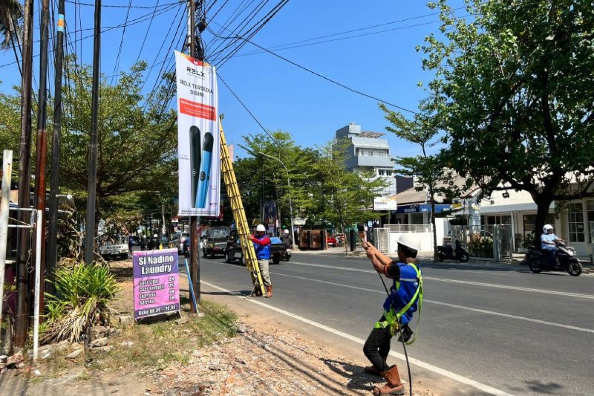 PLN dan Icon Plus kerja sama tata kabel untuk percantik Kota Makassar