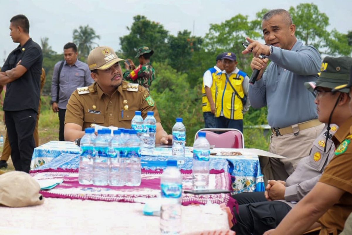 Normalisasi Sungai Deli , Medan berjalan sesuai rencana