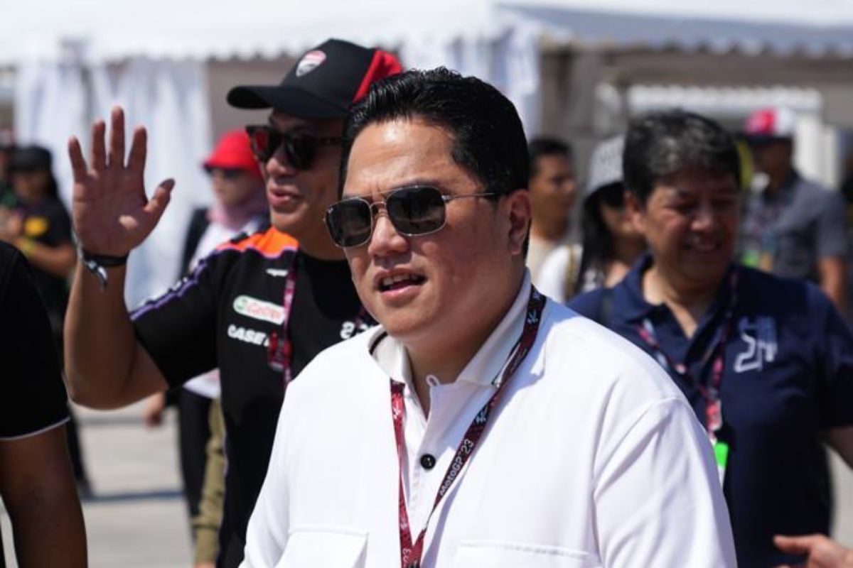 Erick Thohir: Pasar penonton MotoGP telah terbentuk