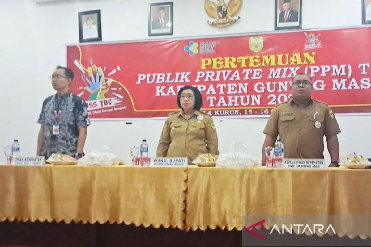 Pemkab libatkan berbagai pihak dalam menanggulangi TBC di Gunung Mas