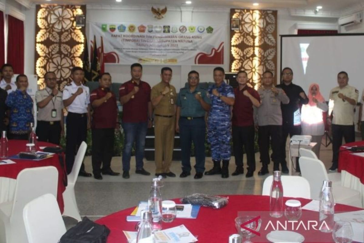 Tim pengawasan orang asing Natuna lakukan rapat koordinasi