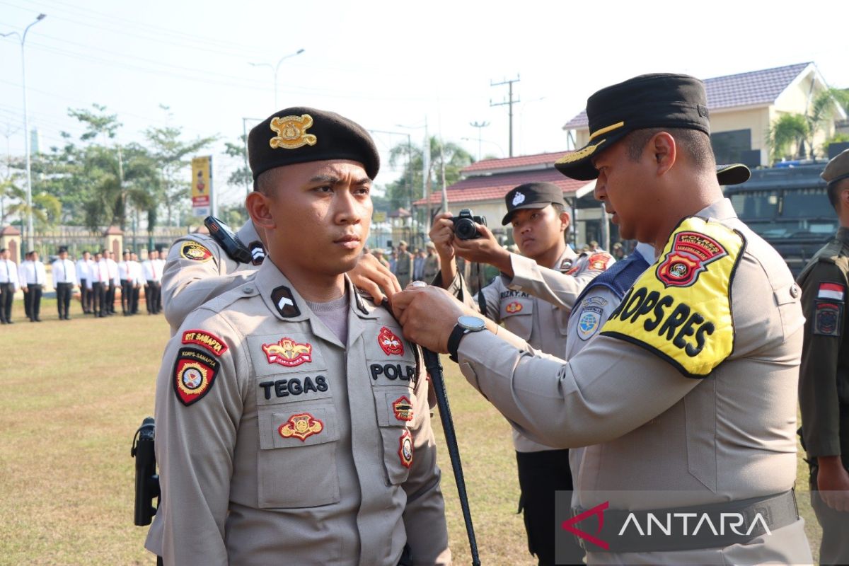 Ratusan polisi disiapkan antisipasi  konflik pemilu di Musirawas