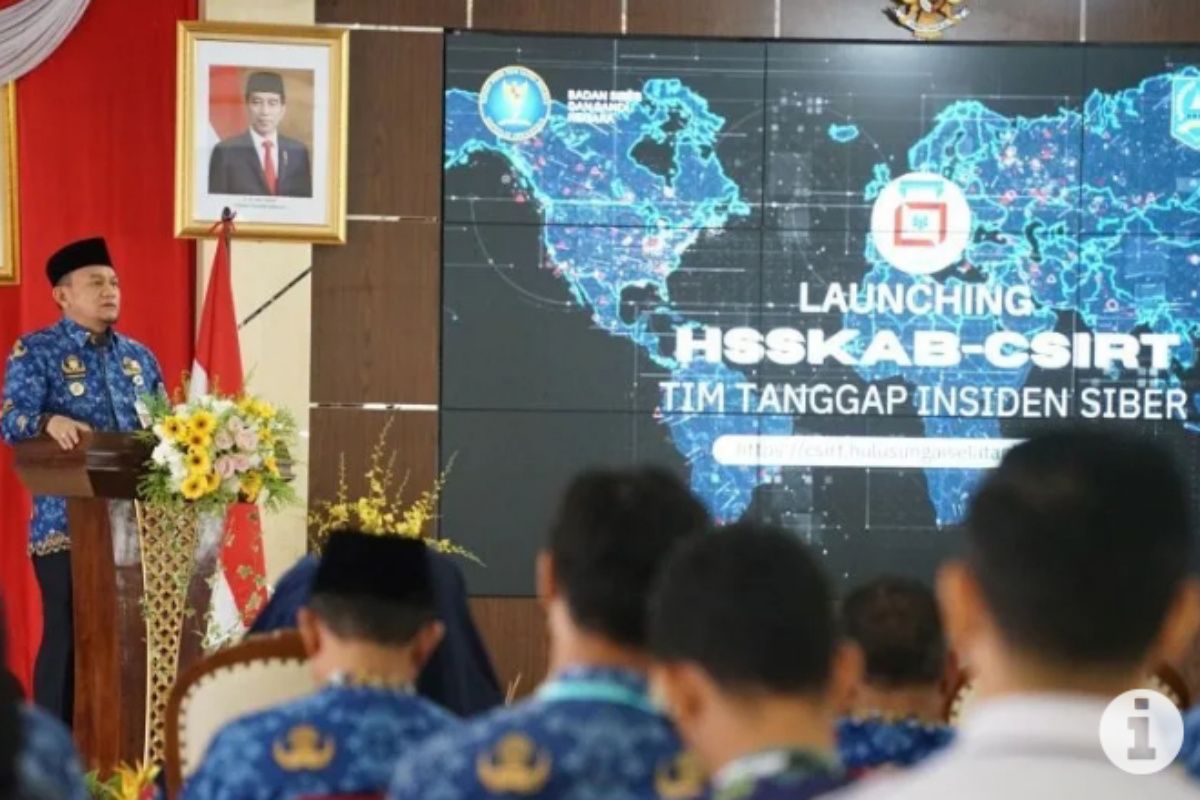 Pj bupati HSS harap tim khusus bisa minimalkan risiko serangan siber