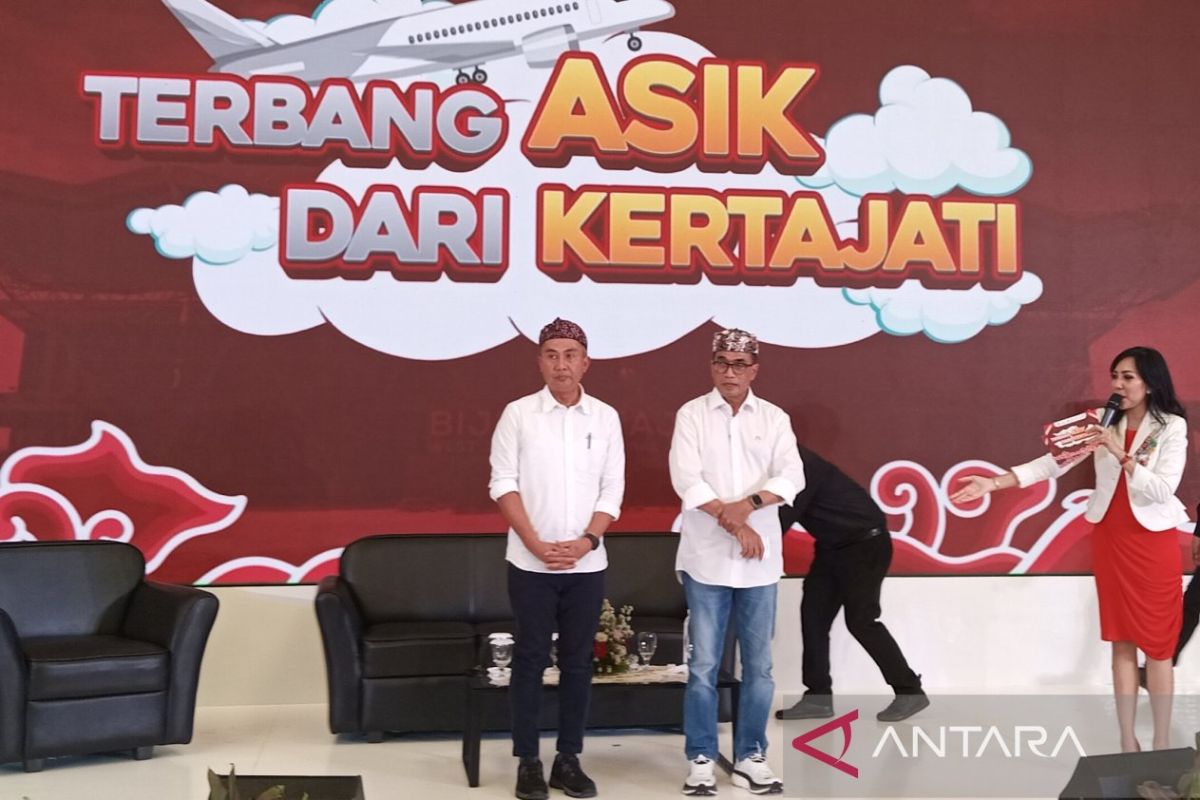 Lima bandara layani penerbangan dari Bandara Kertajati